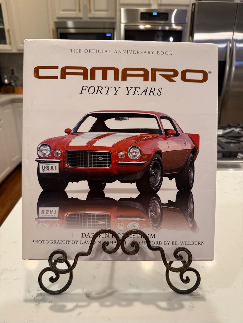 Camaro Forty Years Official Anniversary Hardcover Coffee Table Book 2007 GM